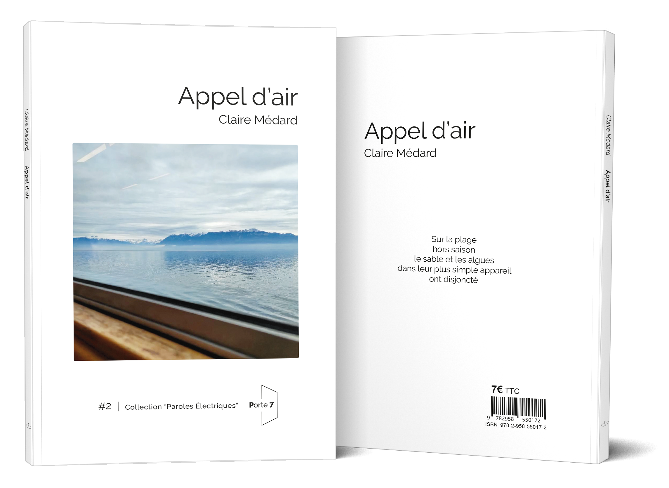 ☀️ New ☀️☀️ New ☀️<br>    Appel d’air <br> par Claire Médard <br><br> 1 livre port inclus